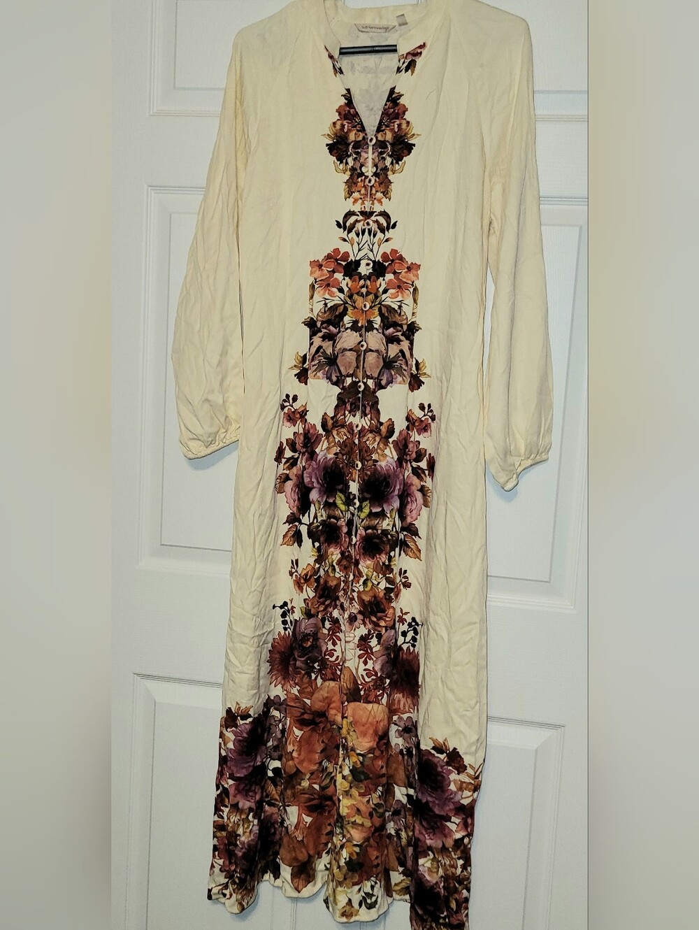 Soft Surroundings Floral Maxi Dress